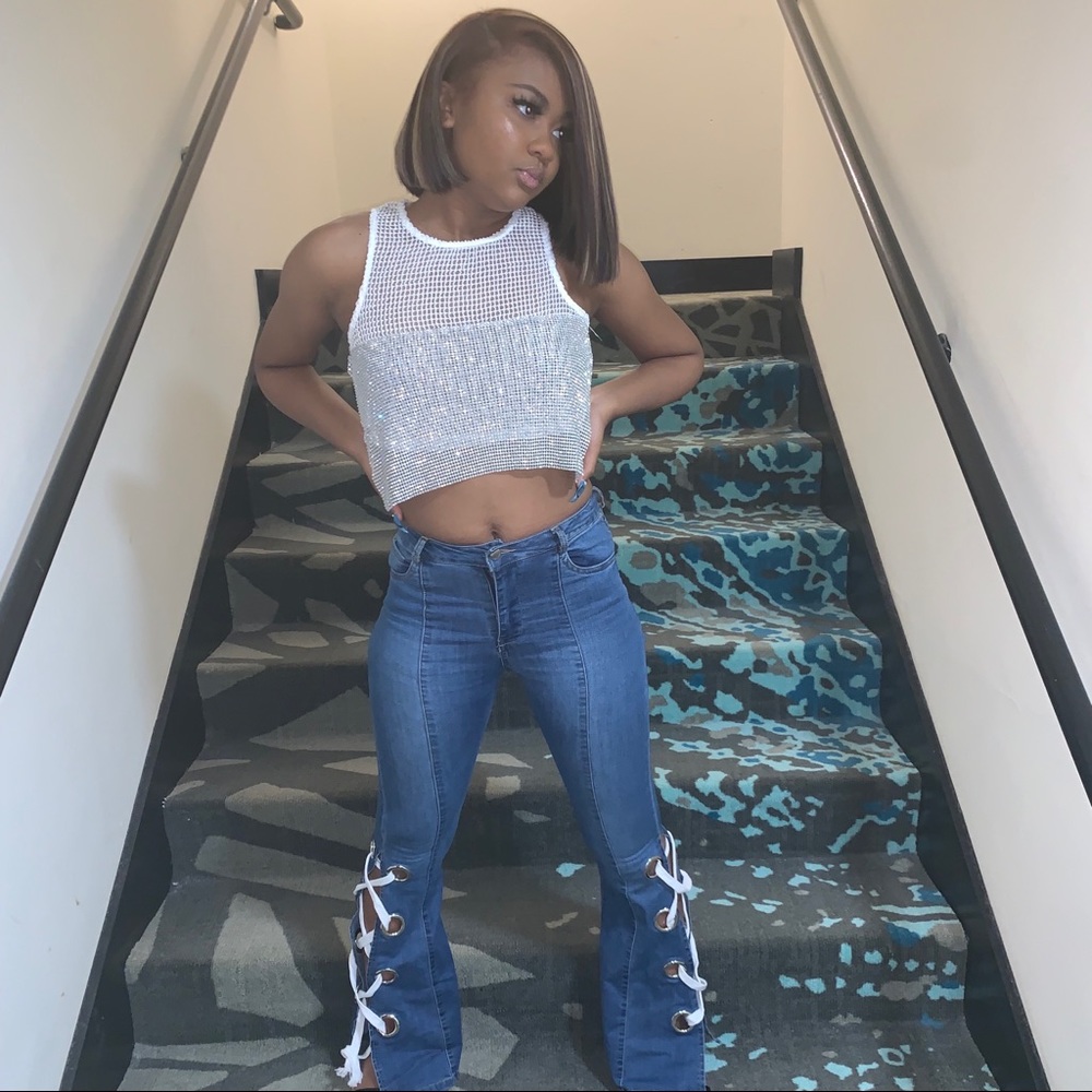 “Ring my bell” jeans